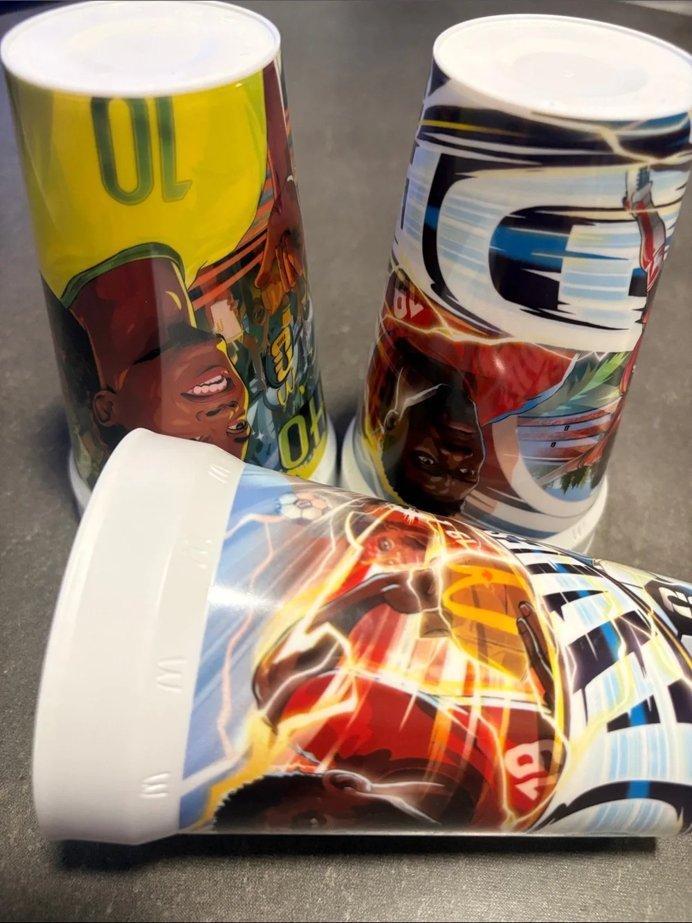 McDonald's WorldCup 2026 Collectible Soccer Cups (3 cups)